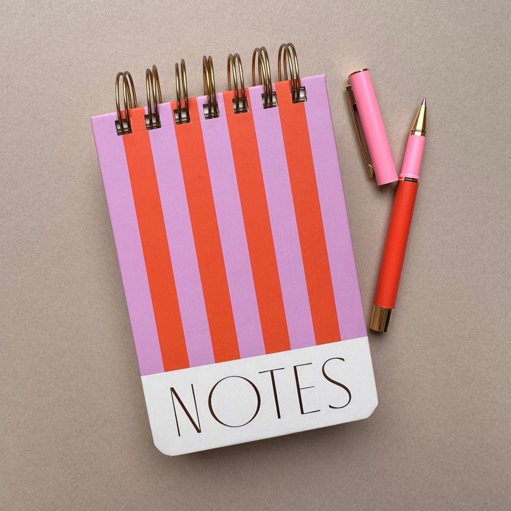Candy Stripes Notes Pad – by Cairo Heaven | نوتة كاندي سترايبس