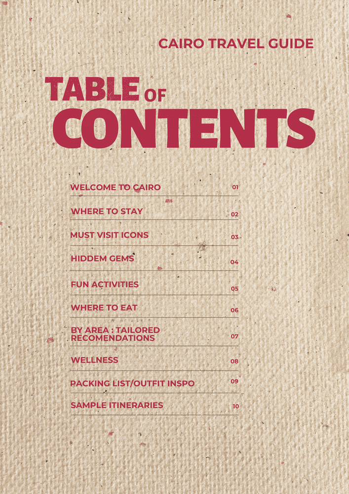 The Cairo Guide Frame – by Cairo Heaven, photo 2 | THE CAIRO GUIDE - دليل القاهرة