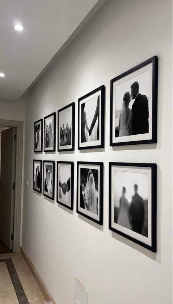 The Nour- Hallway Set – gallery wall frame set | طقم نور للممر