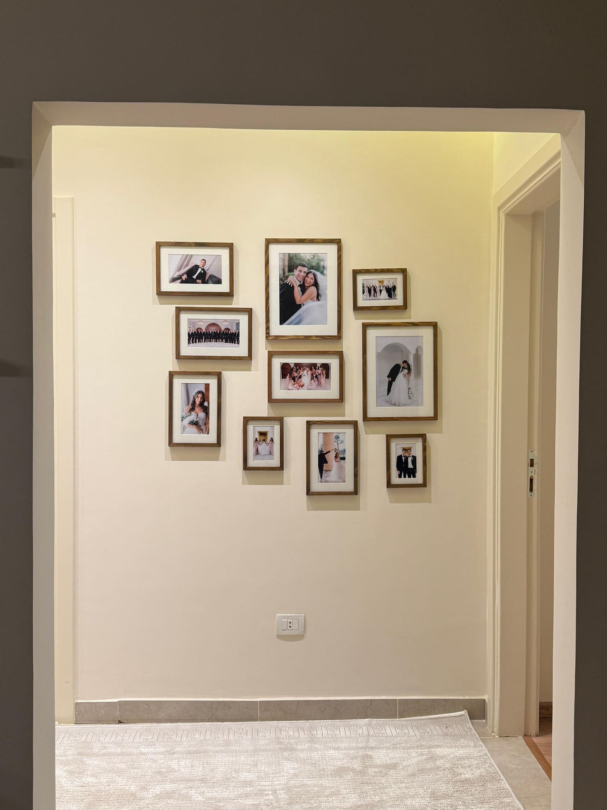 The Dana- Hallway Set – gallery wall frame set | طقم دانة - للمدخل