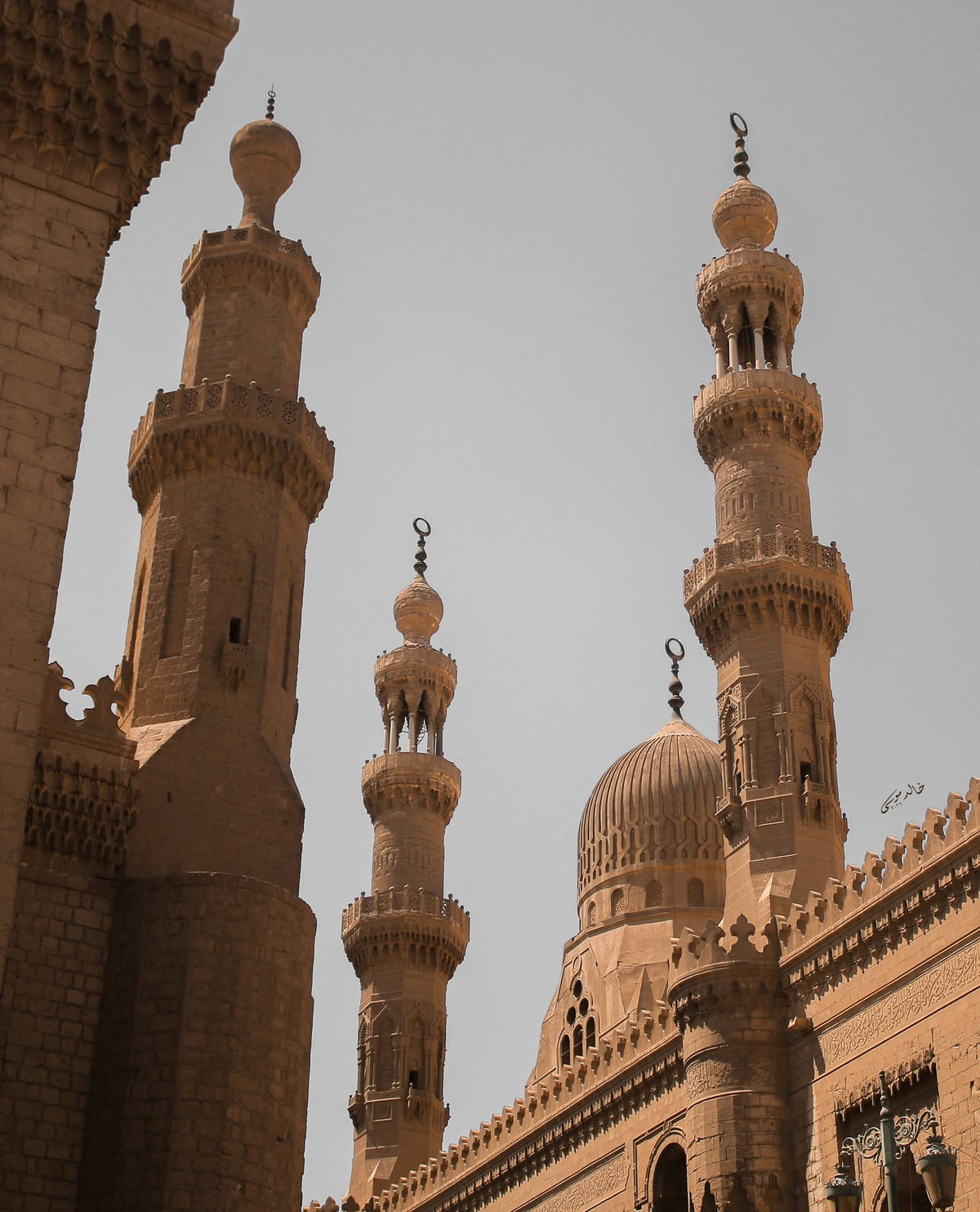 Al-Rifai Mosque Frame – Islamic architecture photography wall art | برواز مسجد الرفاعي