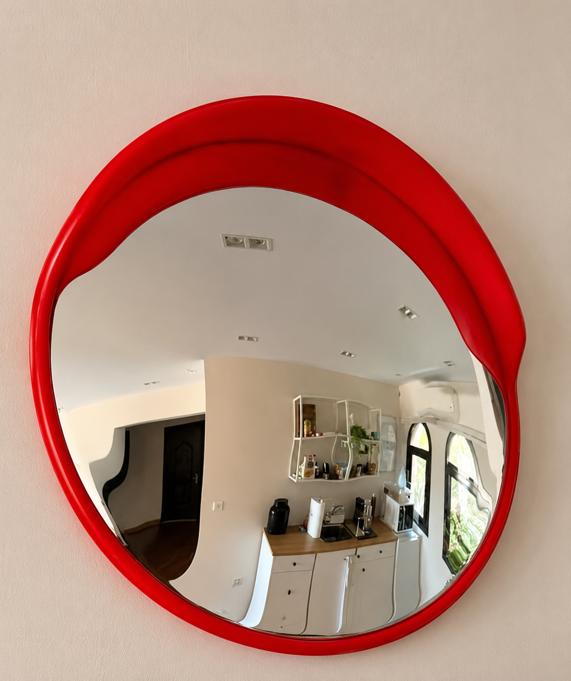 Convex Garage Mirror – by Cairo Heaven | مرآة الجراج المحدبة