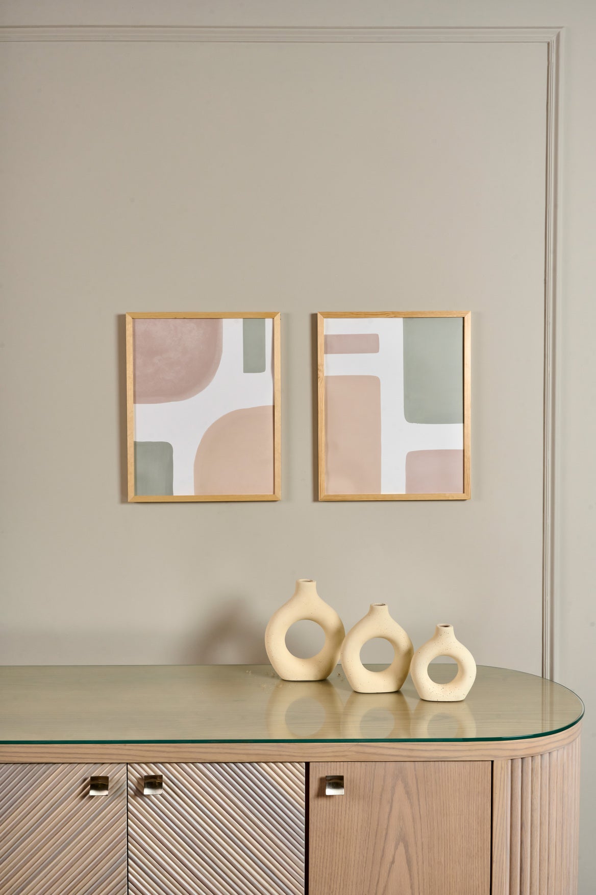 Pastel Abstract - Abstract Set – abstract boho wall art, photo 3 | طقم باستيل تجريدي