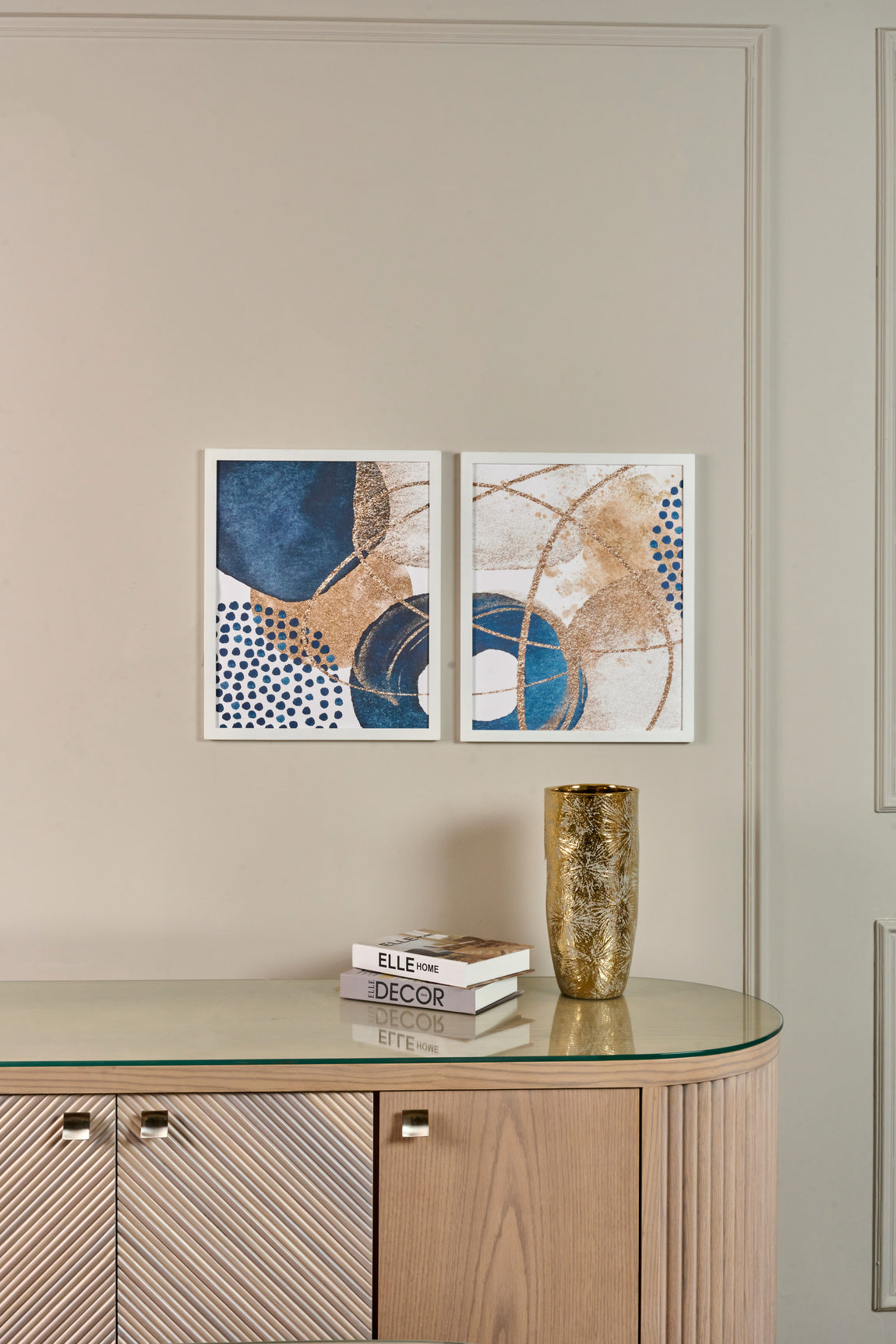 Circles on Circles - Abstract Set – abstract boho wall art, photo 2 | طقم دواير على دواير - تجريدي