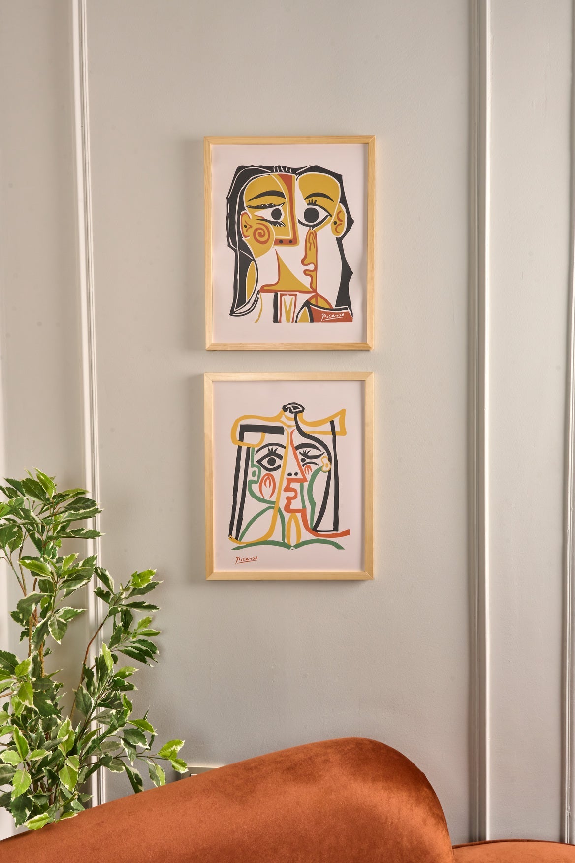 Picasso set - Abstract Set – abstract boho wall art | طقم بيكاسو - تجريدي