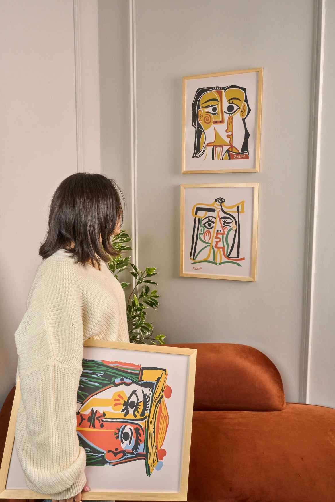 Picasso set - Abstract Set – abstract boho wall art, photo 3 | طقم بيكاسو - تجريدي