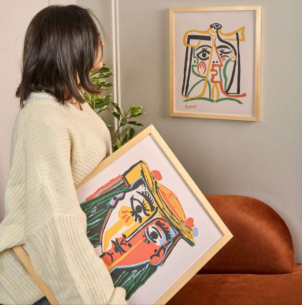 Picasso set - Abstract Set – abstract boho wall art, photo 2 | طقم بيكاسو - تجريدي