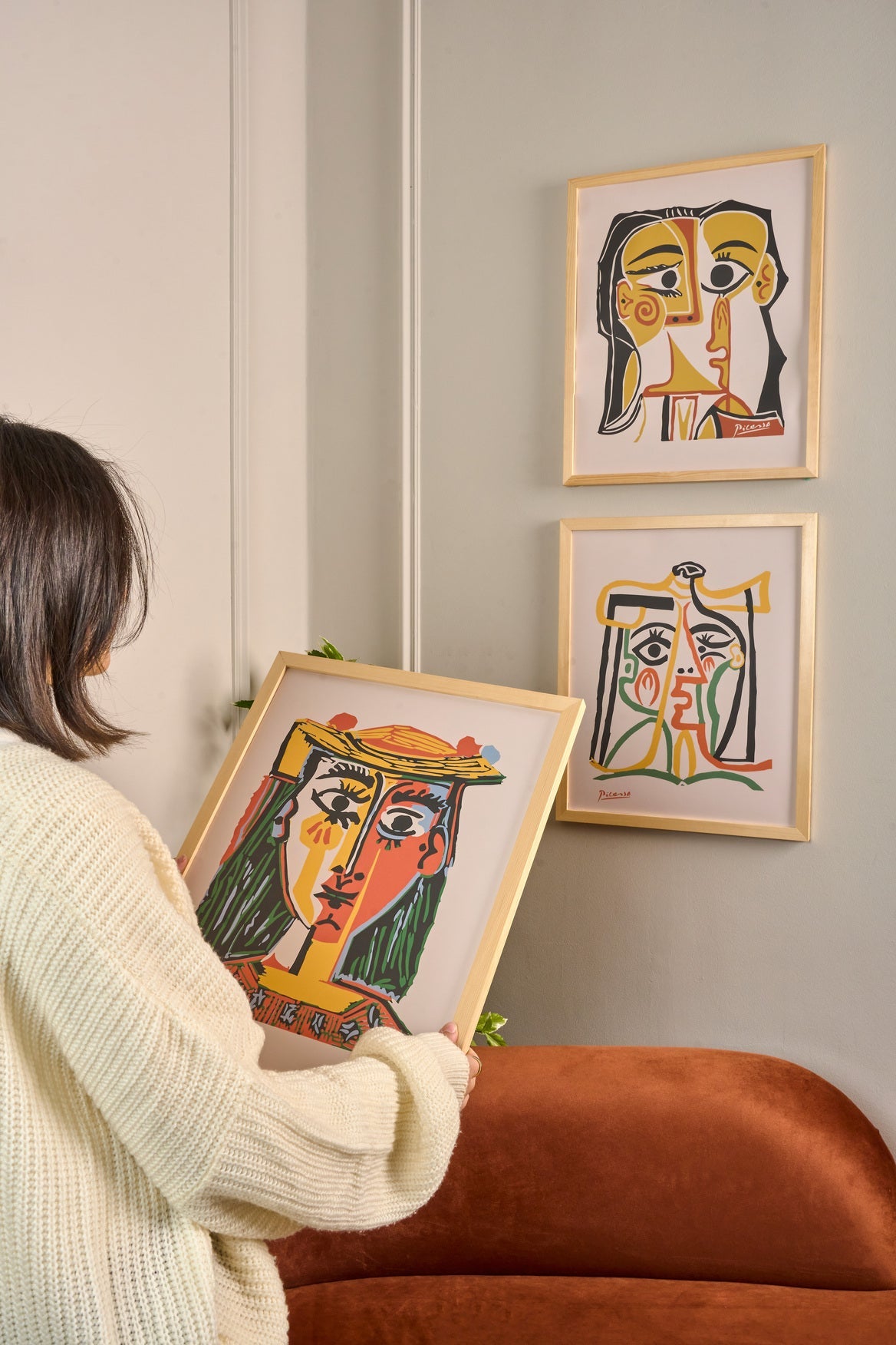 Picasso set - Abstract Set – abstract boho wall art, photo 4 | طقم بيكاسو - تجريدي
