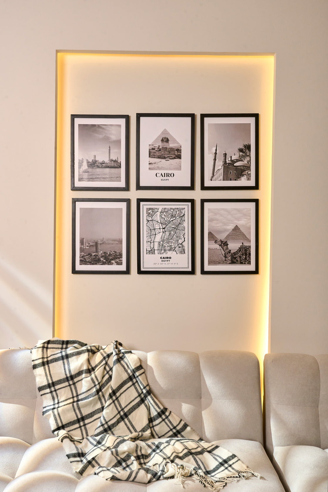 Cairo Set – kitchen wall art | طقم القاهرة