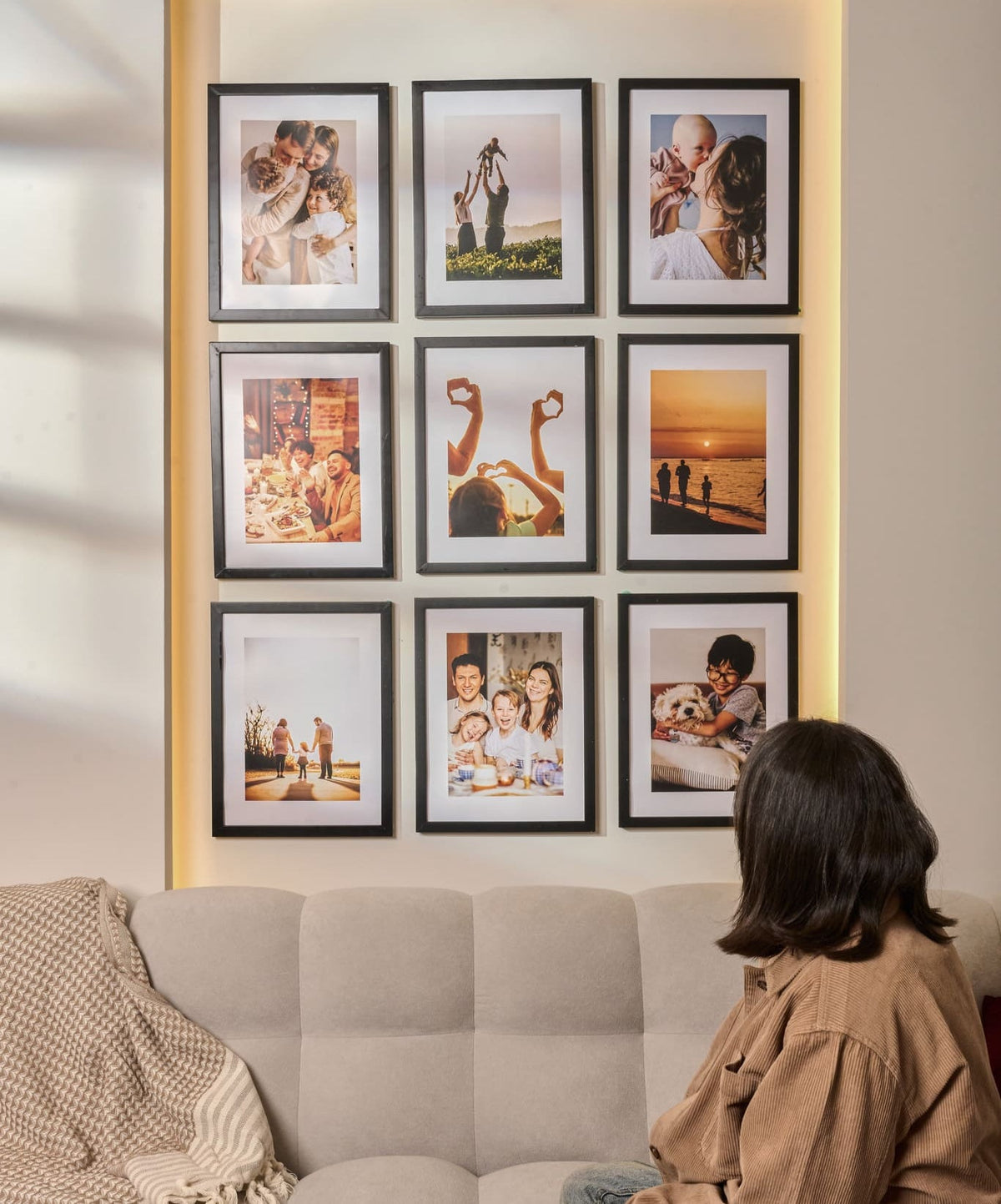 The Classic Starter – gallery wall frame set | طقم البداية الكلاسيكي