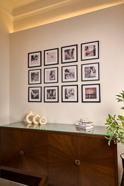 The Ultimate Family Wall – gallery wall frame set | حائط العائلة المتكامل
