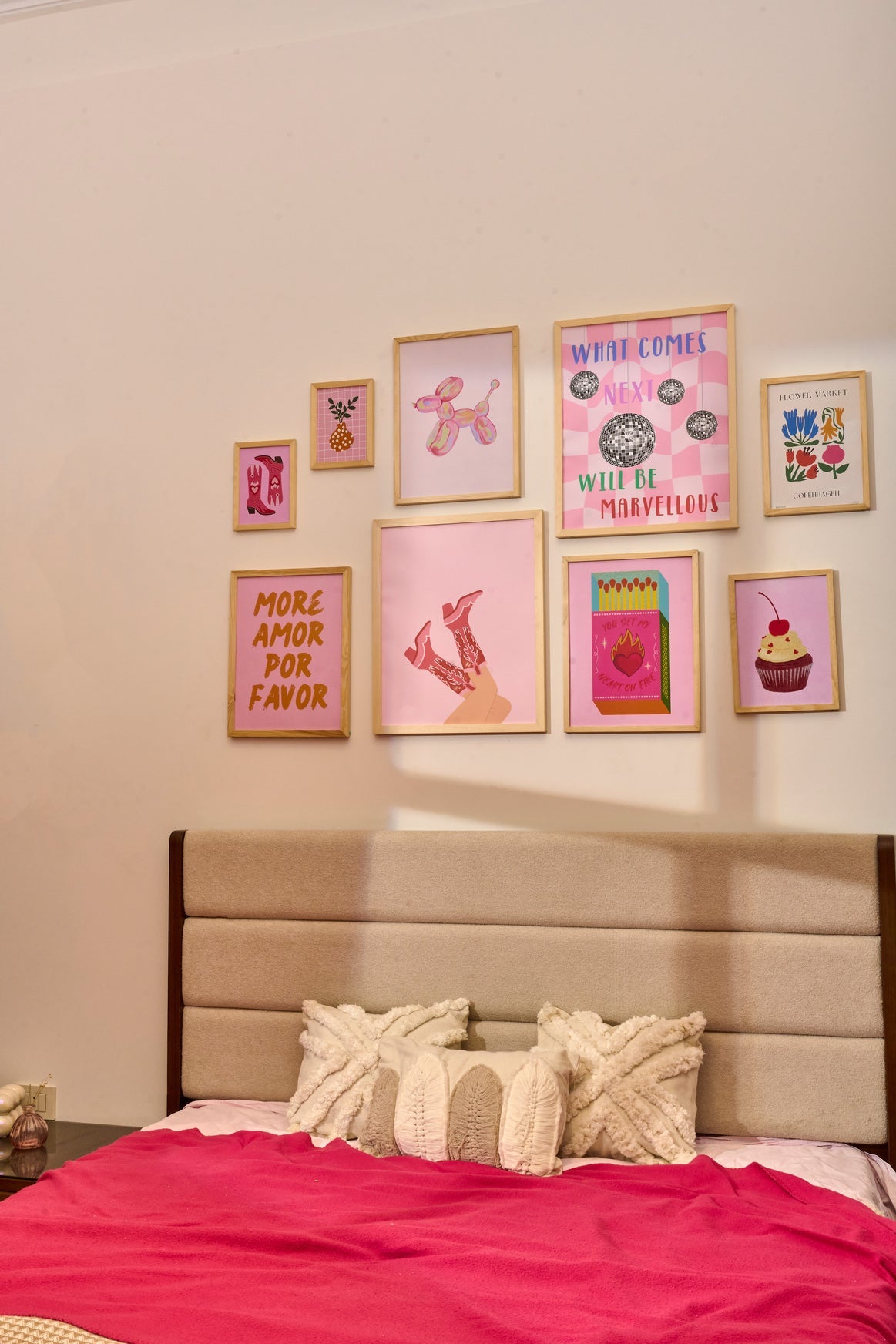 More Amore Pink Set – nursery wall art, photo 3 | طقم More Amore الوردي