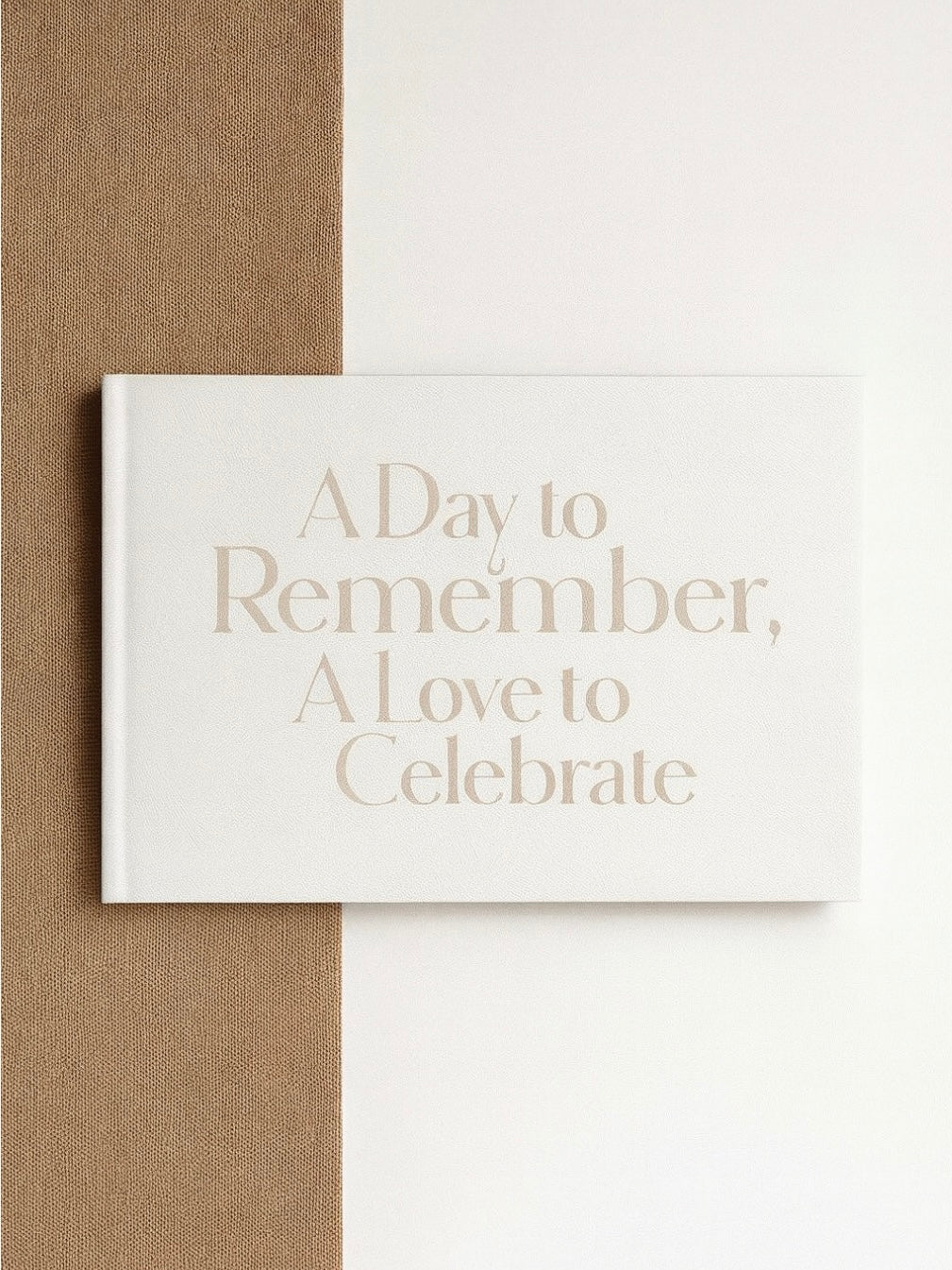 A Day to remember - Wedding Guestbook – by Cairo Heaven | دفتر توقيعات الزفاف - يوم لا يُنسى