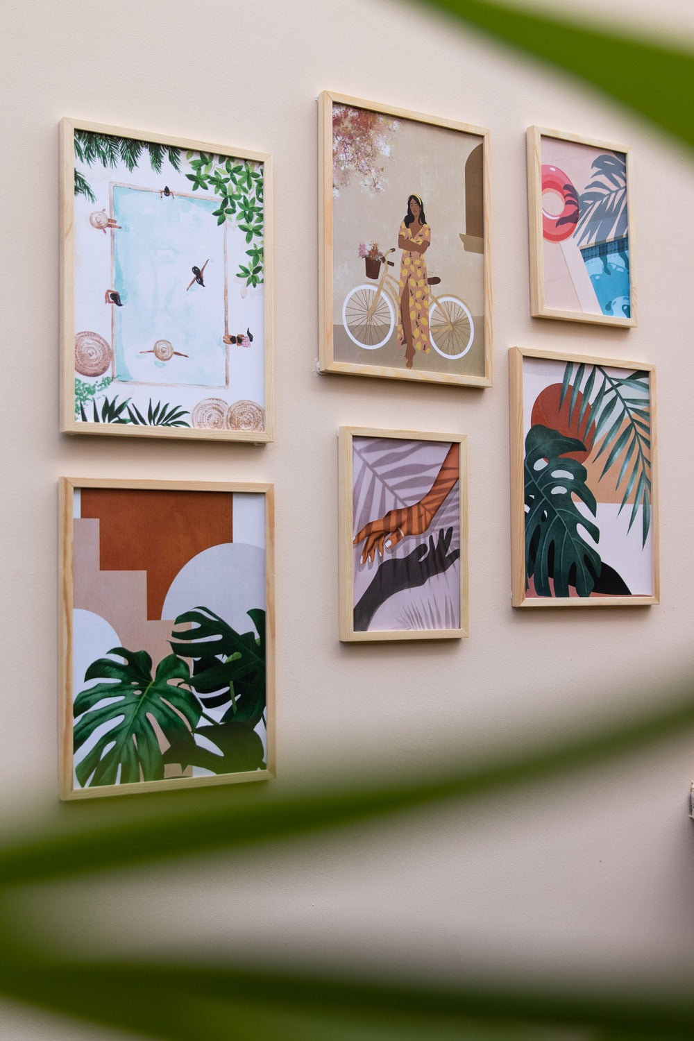 Boho Girls Set – abstract boho wall art, photo 2 | طقم بنات البوهو