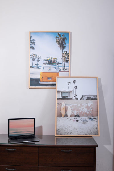 Coastal Calm Set – summer beach wall art | طقم هدوء الساحل
