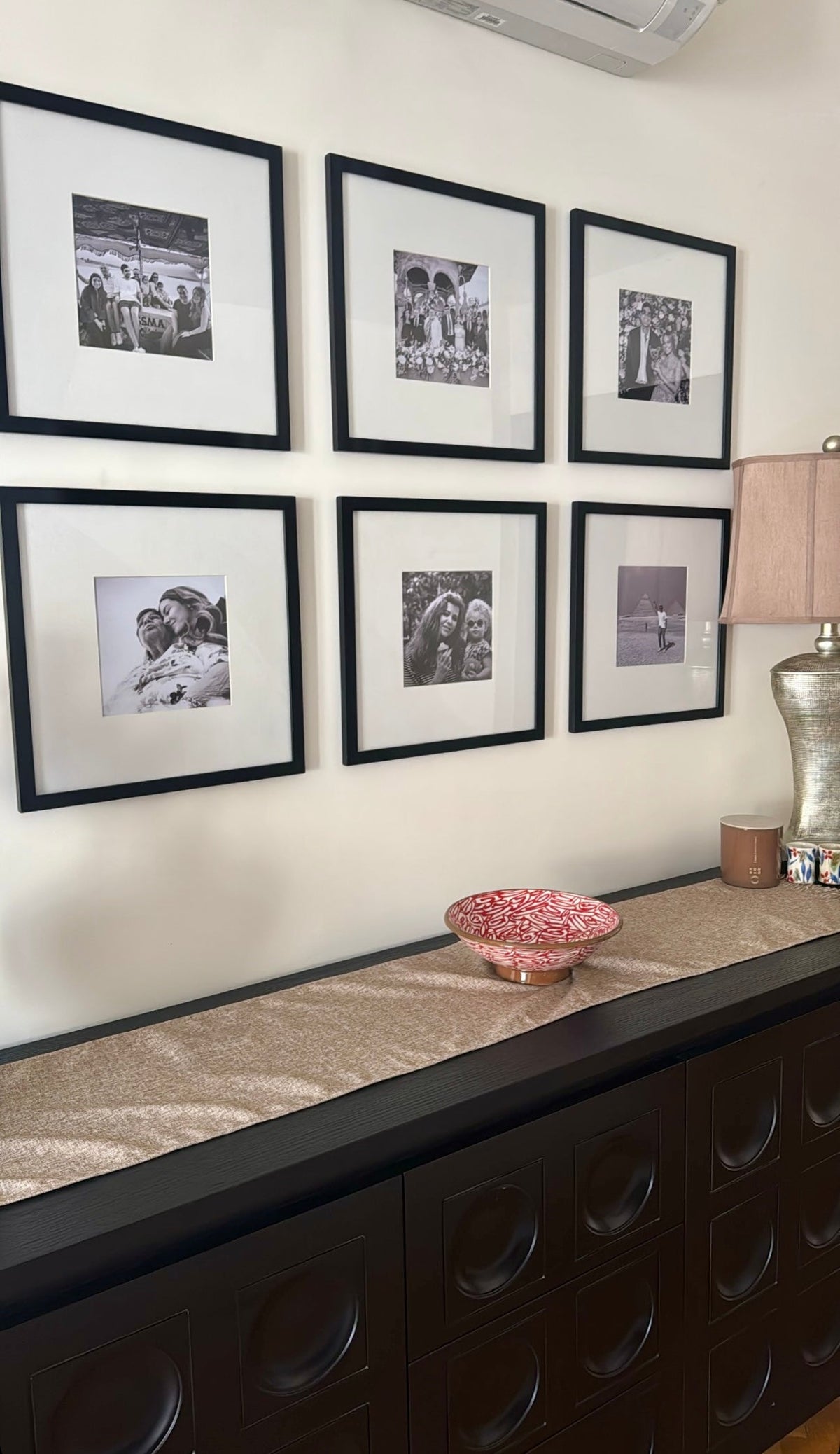 The Farah- Above the Console Set – gallery wall frame set, photo 3 | طقم فرح - فوق الكونسول