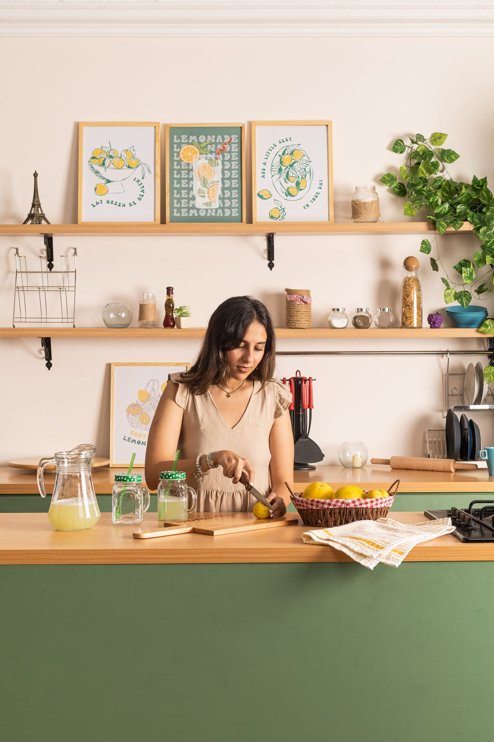 The Lemonade Set – kitchen wall art, photo 5 | طقم الليموناضة