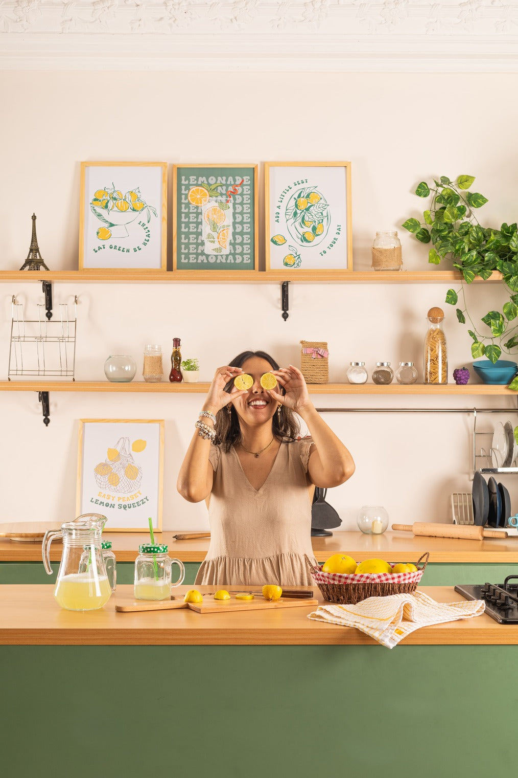 The Lemonade Set – kitchen wall art, photo 2 | طقم الليموناضة