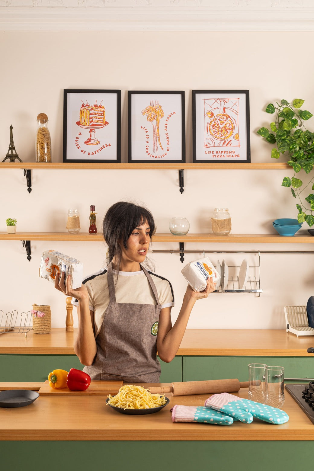 The Pasta Set – kitchen wall art, photo 2 | طقم الباستا