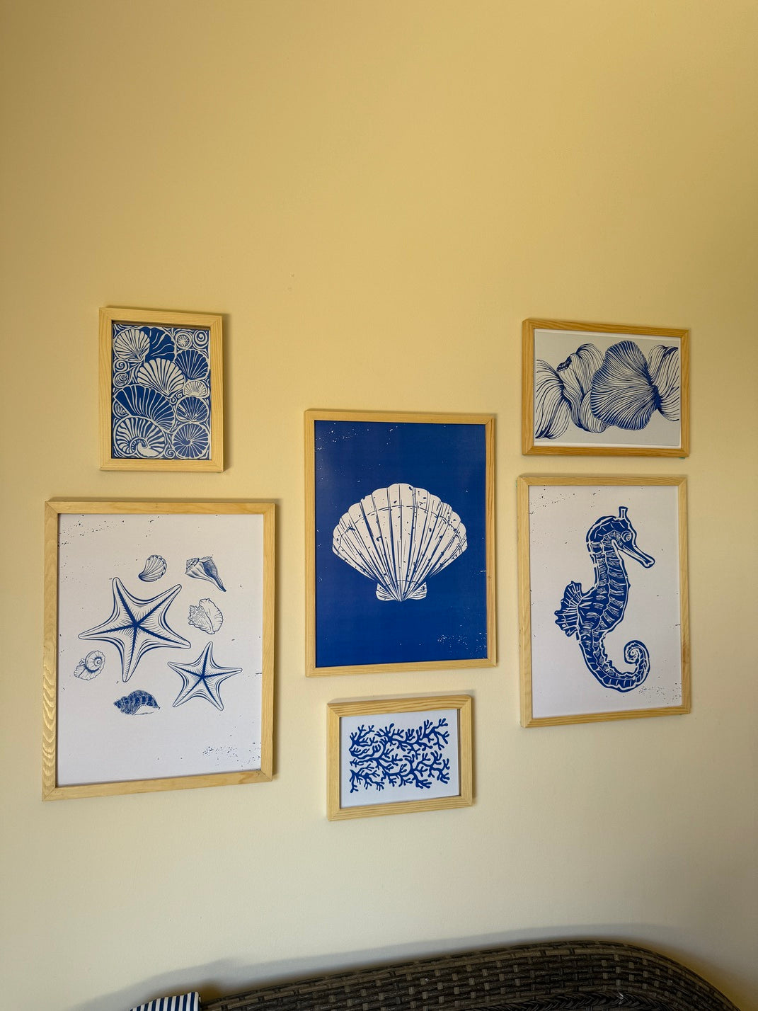 Under the Sea Summer Set – summer beach wall art | طقم صيفي - تحت البحر