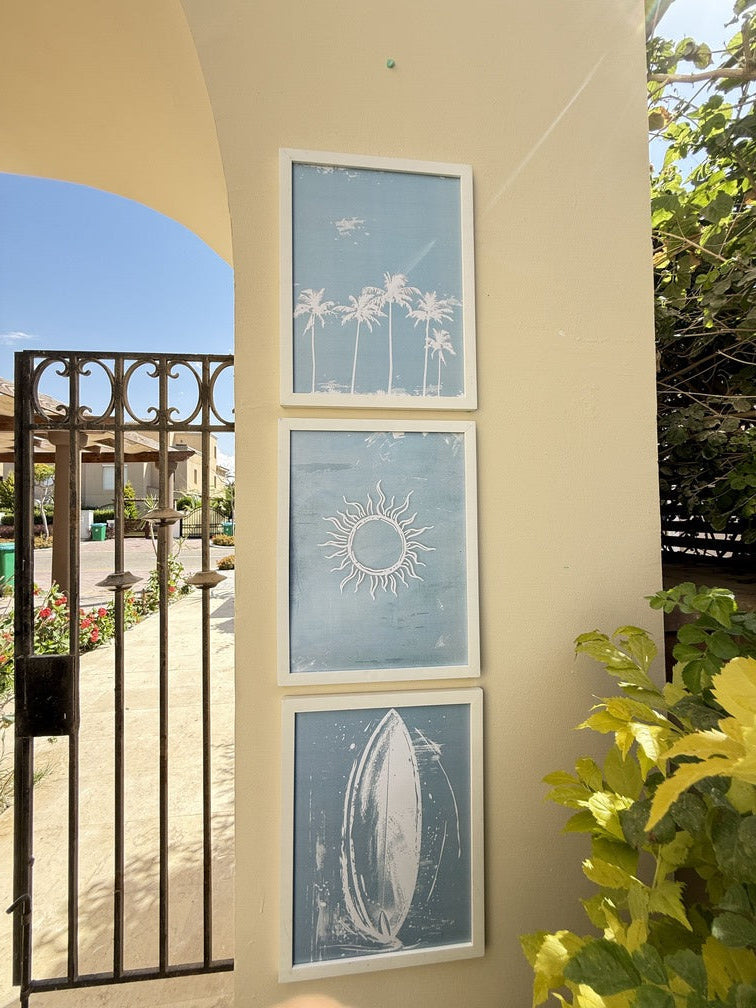 Lost in The waves Summer Set – summer beach wall art, photo 3 | طقم صيفي - بين الأمواج