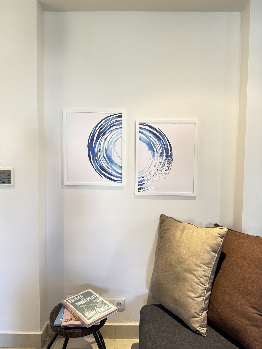Zen Circles Summer Set – summer beach wall art | طقم صيفي - دوائر الزن