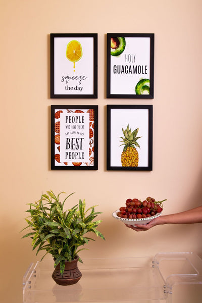 The Zesty Kitchen Set – kitchen wall art | طقم المطبخ المنعش
