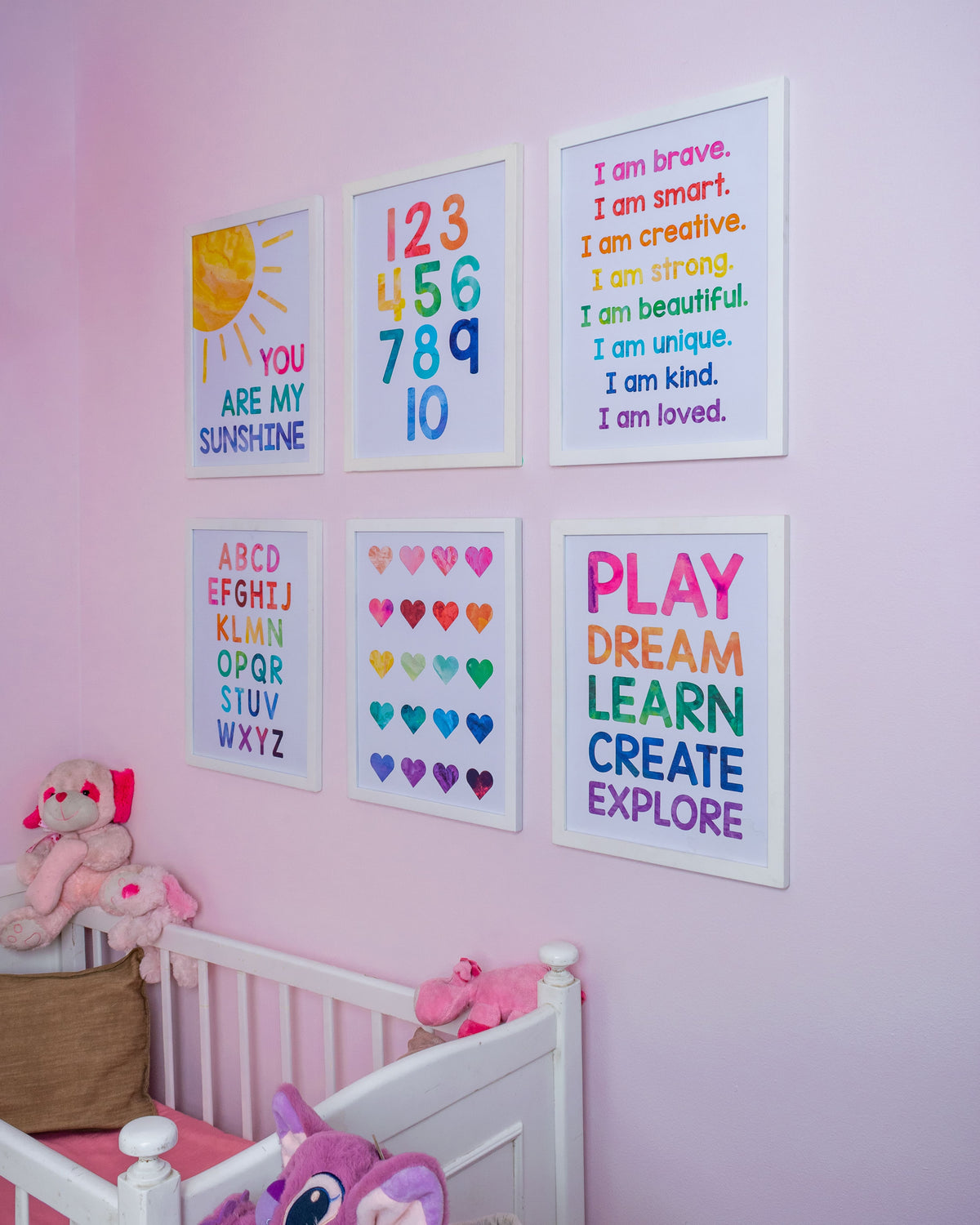 Nursery Set - The Sunshine Dream – nursery wall art, photo 2 | طقم غرفة الأطفال - الحلم المشمس