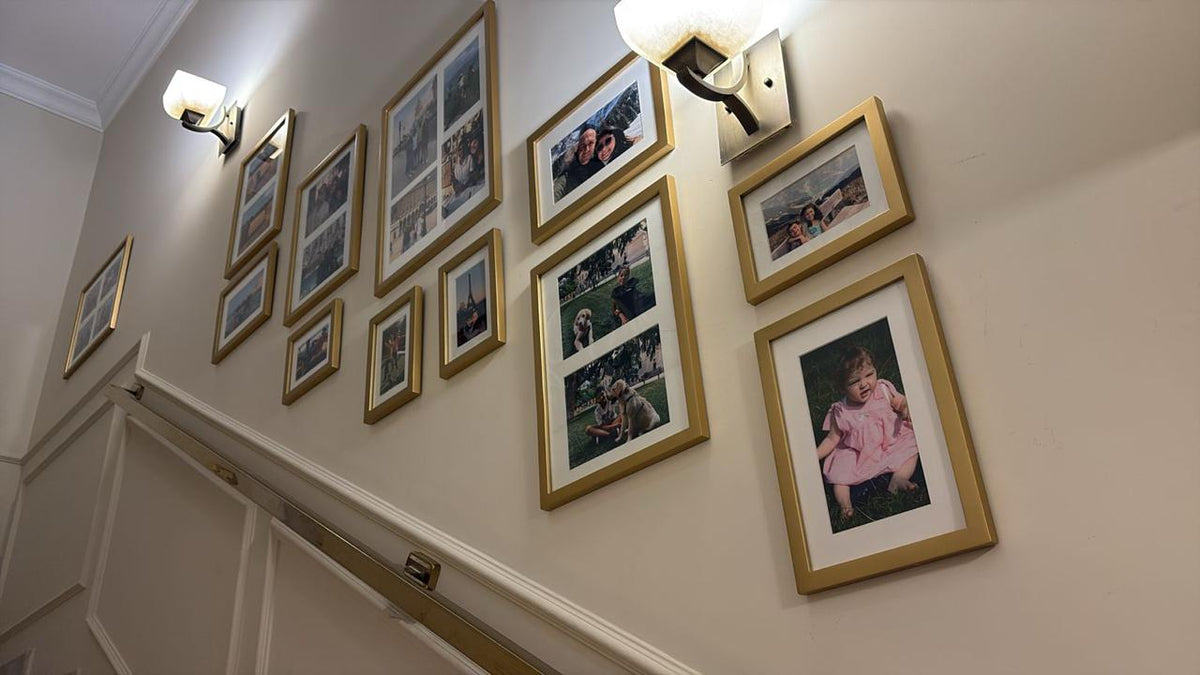The Heba- Staircase Set – gallery wall frame set | طقم هبة للسلم