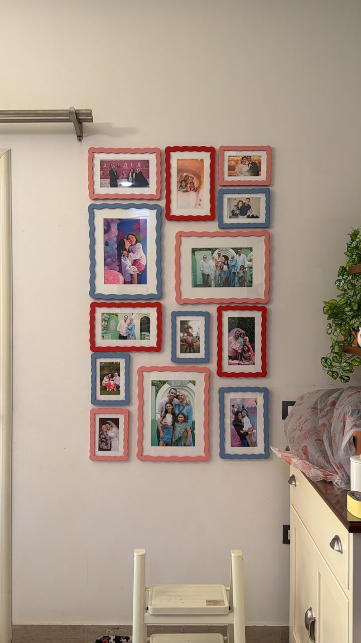 The Dina- Wavy Living room Set – gallery wall frame set | طقم دينا المموّج لغرفة المعيشة
