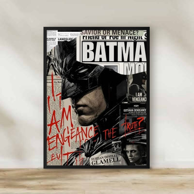 Batman 3 Frame – movie poster wall art | برواز باتمان 3
