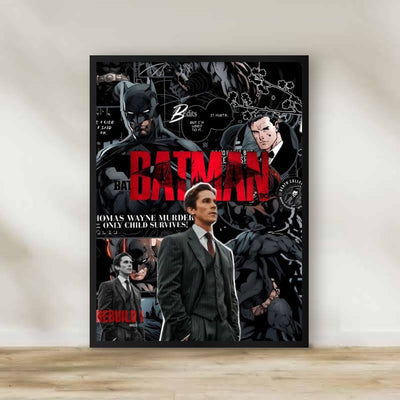 Batman 4 Frame – movie poster wall art | برواز باتمان 4