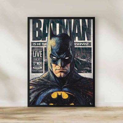 Batman 6 Frame – movie poster wall art | برواز باتمان 6