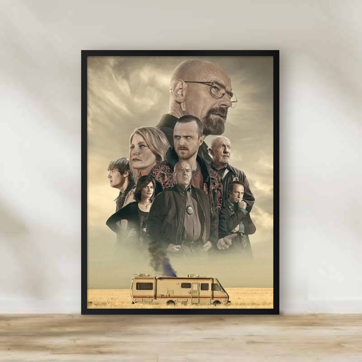 Breaking Bad 1 Frame – movie poster wall art | برواز بريكنج باد 1