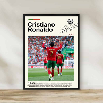 Cristiano Ronaldo 4 Frame – football wall art | برواز كريستيانو رونالدو 4