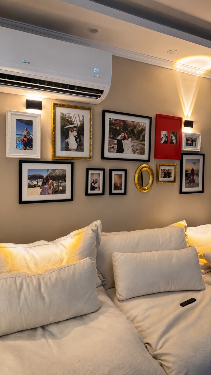 The Nadine- Living Room Set – gallery wall frame set | طقم نادين لغرفة المعيشة