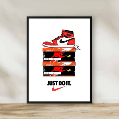 Fancy Frame 11 – black and white wall art | برواز أبيض وأسود 11