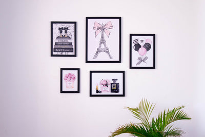 Take me to Paris Frame – abstract boho wall art | لوحة Take Me To Paris