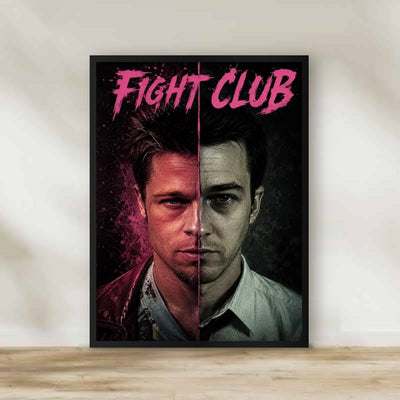 Fight Club 6 Frame – movie poster wall art | برواز فايت كلوب 6