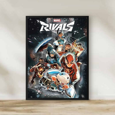 Marvel Rivals 3 Frame – gaming wall art | برواز مارفل رايفلز 3