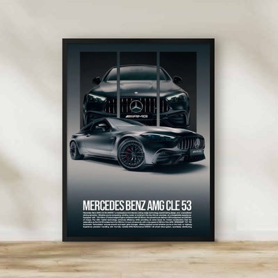 Mercedes Frame 1 – car wall art | برواز مرسيدس 1