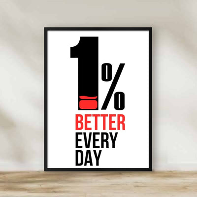 Motivation 1 Frame – motivational quote wall art | برواز تحفيزي 1