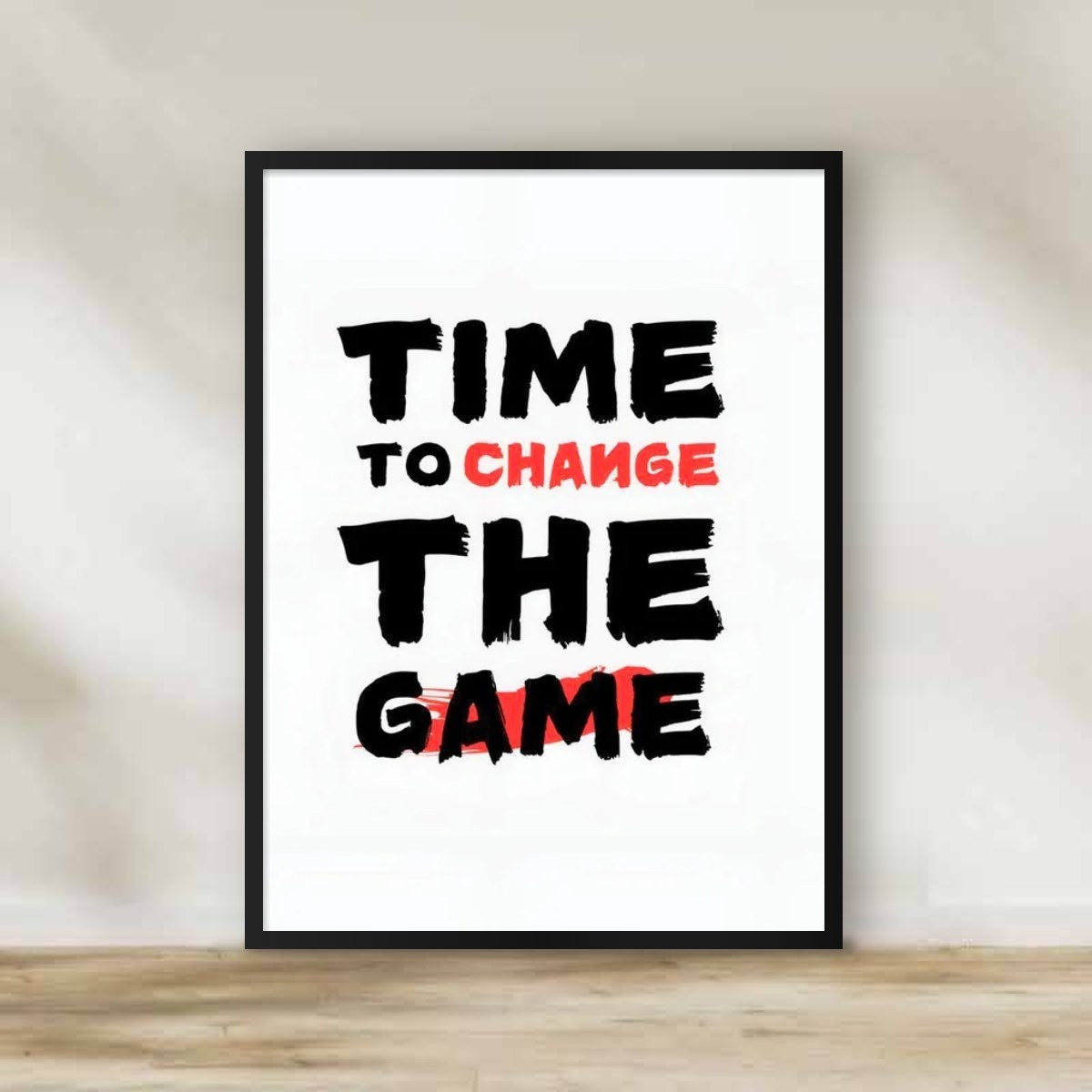 Motivation 7 Frame – motivational quote wall art | برواز تحفيزي 7