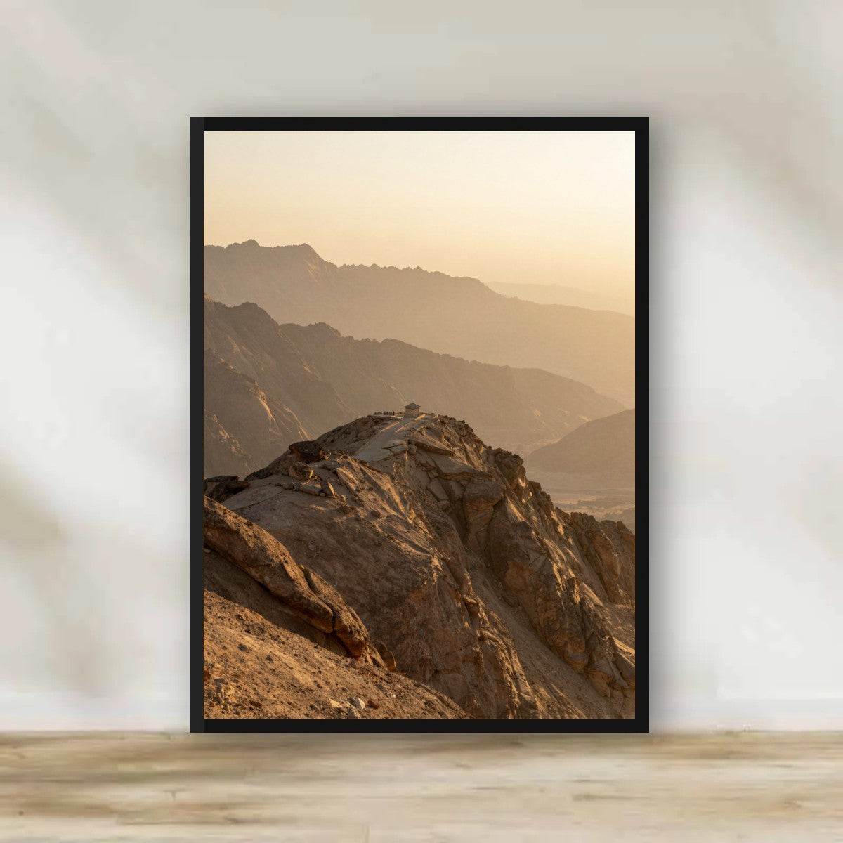 Mount Sinai Sunrise Frame – Sinai & Red Sea photography wall art | برواز شروق جبل موسى