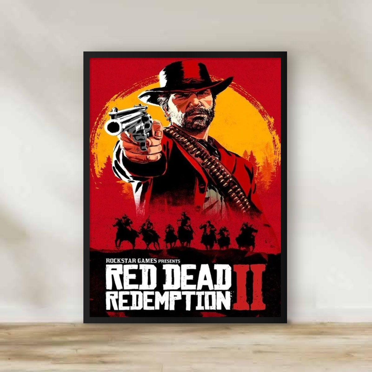 Red Dead 3 Frame – gaming wall art | برواز ريد ديد 3