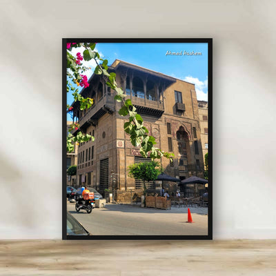Sabil Qaitbay Frame – Islamic architecture photography wall art | برواز سبيل قايتباي
