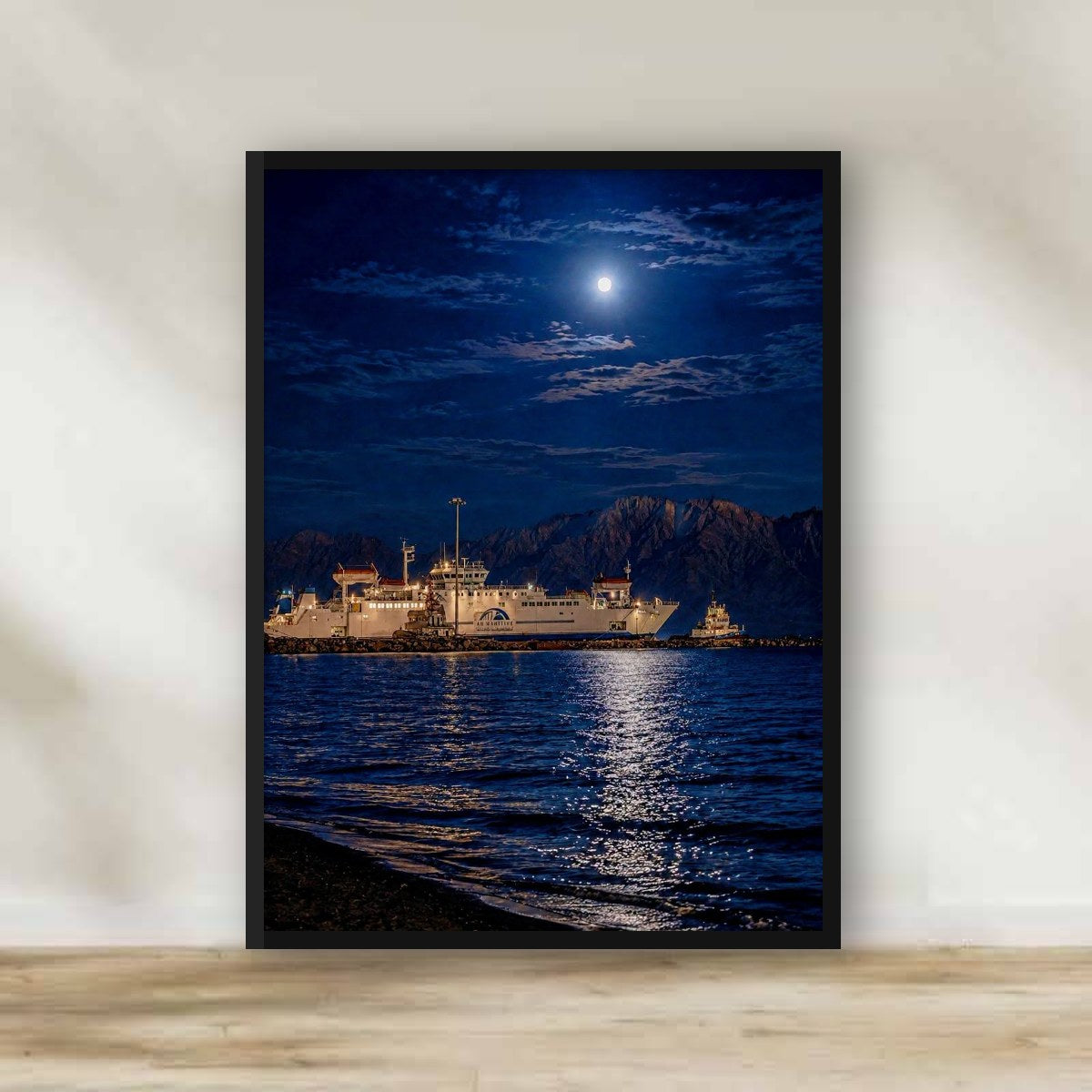 Saladin Citadel Taba Frame – Islamic architecture photography wall art | برواز قلعة صلاح الدين - طابا