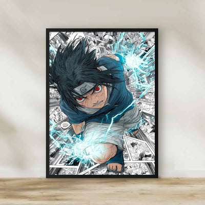 Sasuke Frame – anime wall art | برواز ساسكي