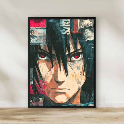 Sasuke 2 Frame – anime wall art | برواز ساسكي 2
