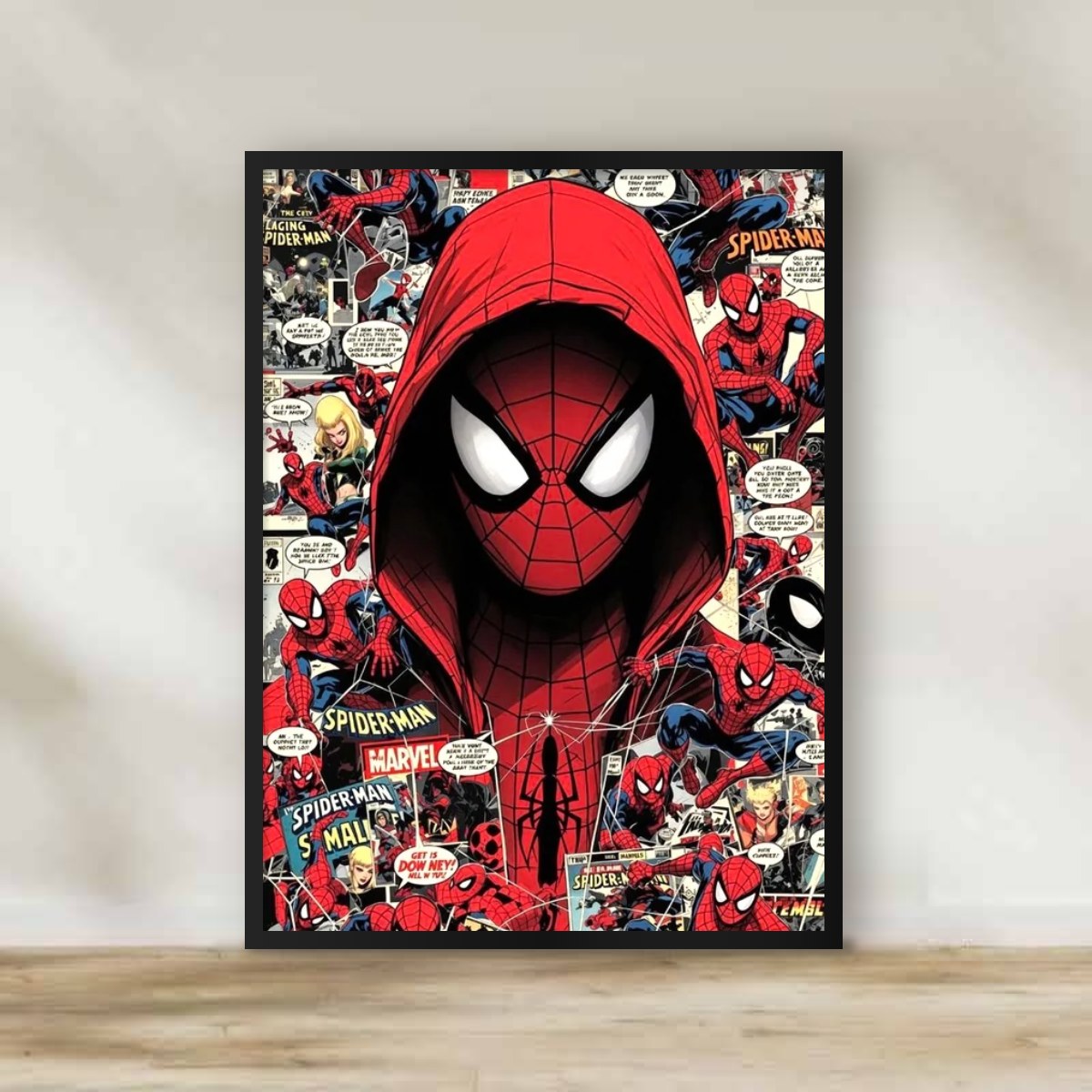 Spider Men 2 Frame – movie poster wall art | برواز سبايدر مان 2